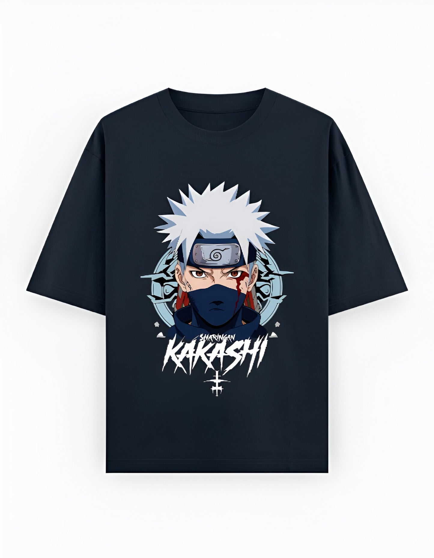 Men DTG Printed Naruto Addition Oversized Classic T-Shirt